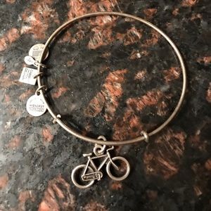 Alex and Ani bicycle bracelet